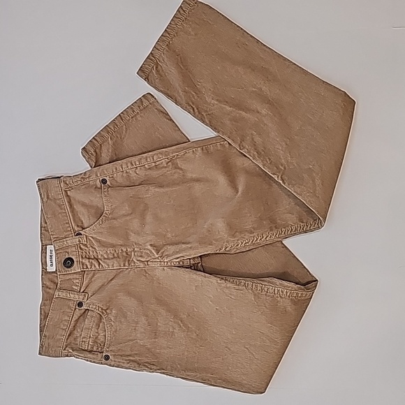 Gymboree Corduroy Pants Classic Fit Snap Button Adjustable Waist Tan‎ 10 Slim - Picture 5 of 12